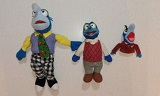 3 -Gonzo Nanco 10" Amerawell 7" Plush w / Finger Puppet Muppets Toy Jim Henson