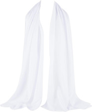 Chiffon Scarf Sheer Wrap for Women