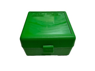 MTM Case-Gard RS-100 Small Caliber Rifle Ammo 100 Round Portable Hardcase