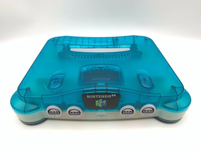 Nintendo 64 | N64 Ice Clear Blue / Blau Transparent | NUR die Konsole
