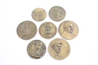 Brass Plaques Marking Historical Events People Eduardo Mondlane Miguel Angelo