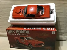GAS RONDA 427ci. A/FX 1965 FORD MUSTANG ACME   1/18 DIECAST A18018040 nice look