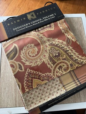 Fabric Sample Book Kasmir Fabrics Decorative wovens mixed prints