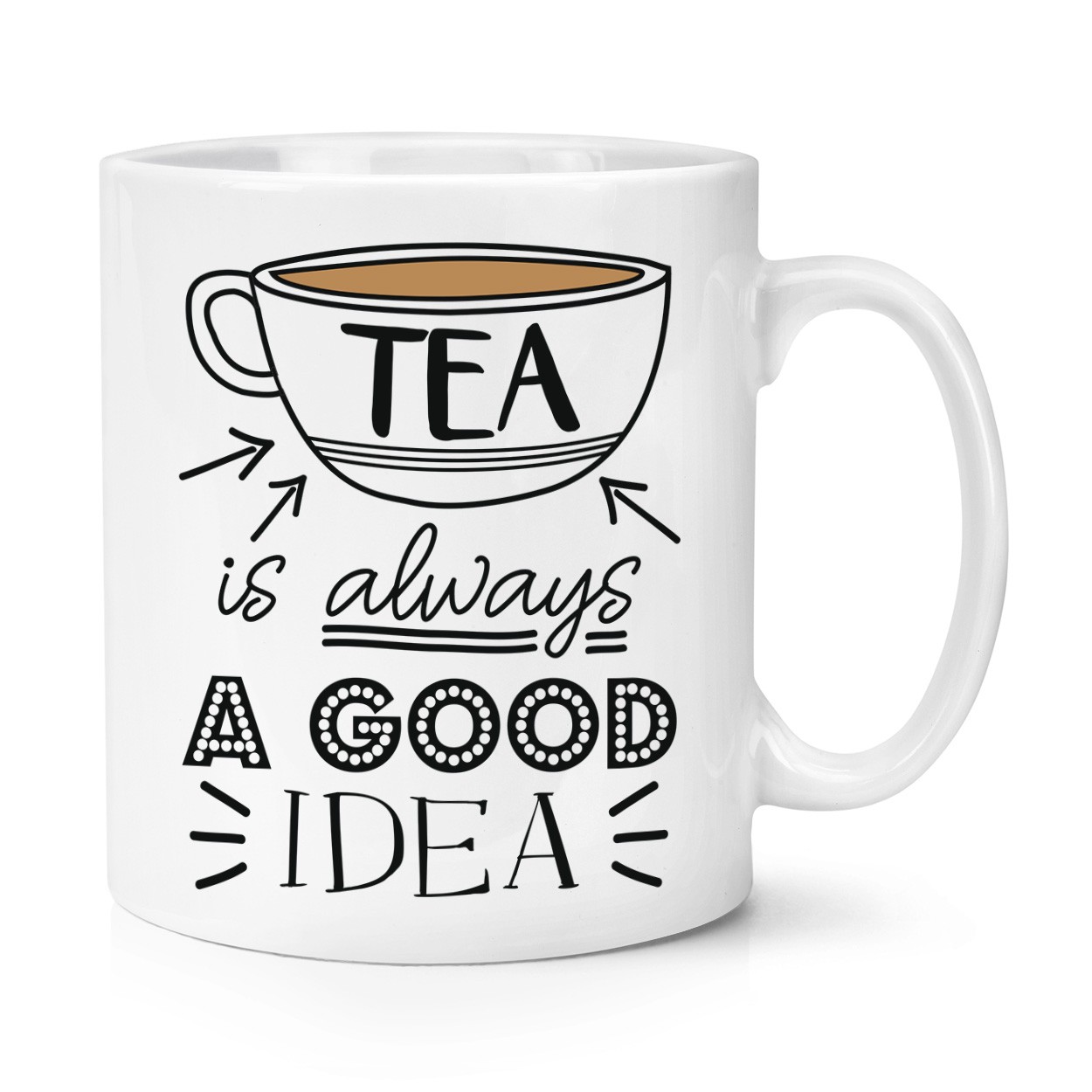 Tea Is Always A Good Idea 10oz Mug Cup - Funny Earl Grey English