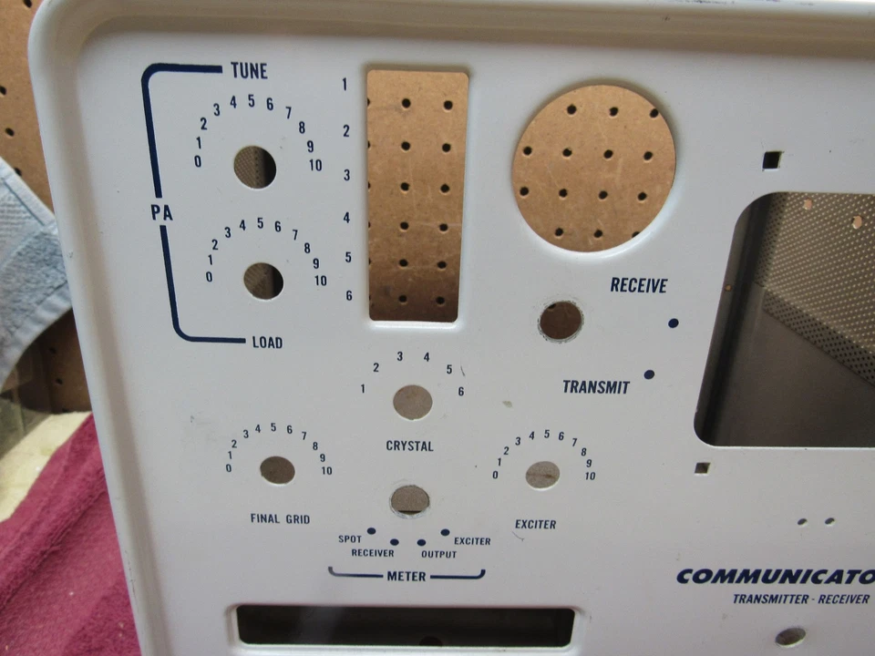 Estuche Carcasa Receptor Transmisor Gonset Communicator III Patrulla Aérea Civil de la USAF Foto 4 de 4