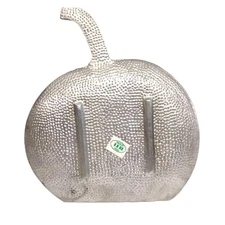 Silvercast Pumpkin Tidbit Cheese Tray Aluminum Metal from India by IHI India