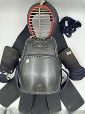 Japanese Kendo Bogu Padded Full Body Armor + Practice Sword: READ