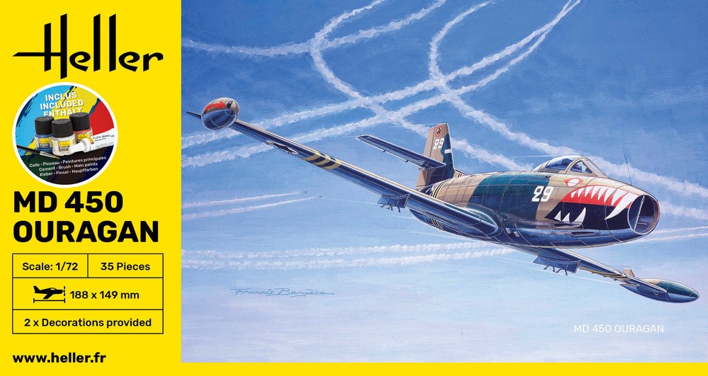 Heller Md450 Ouragan 1/72 - Image 2