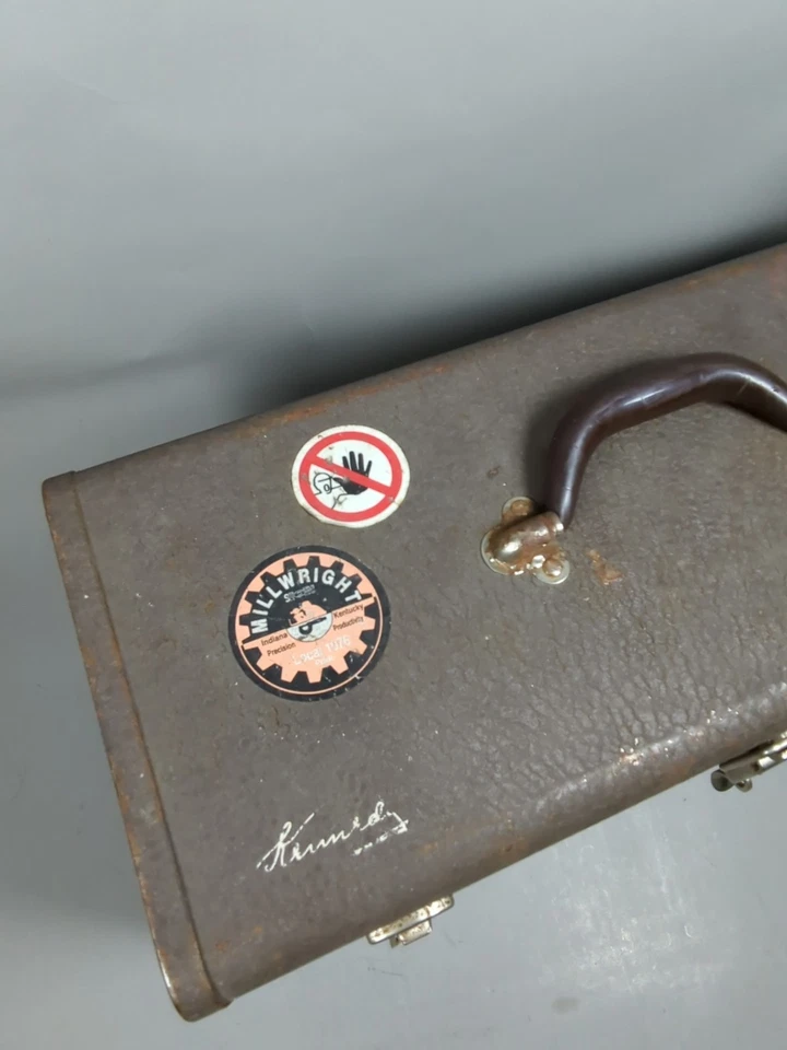 Kennedy Kits Caja de Herramientas K-20 y Bandeja Aparejos de Almacenamiento Hobby Mecánico Maquinista EE. UU. Foto 2 de 4