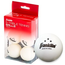 Franklin Sports Ping Pong Balls - 3 Star Official Size  Weight 40 mm, White