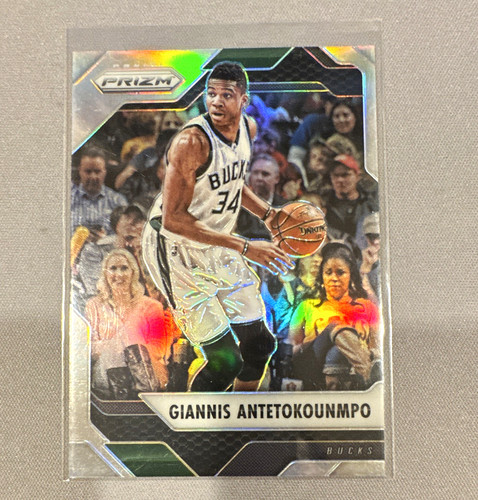 Panini 2016-17 Prizm Giannis Antetokounmpo Silver #13 Milwaukee Bucks