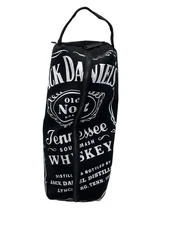 Jack Daniels Old No 7 Tennessee Whiskey Branded Zippered Tote Bag Toiletry Bag