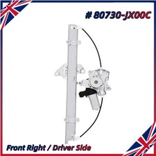 For Nissan Navara  F15 2016-2023 Front Right Window Regulator with Motor 6-Pin