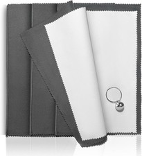 3 Pack XL 14" x 11" Silver Polishing Cloths Clean 925 Silver Gold Jewelry