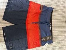 Rip Curl Mirage Men's Board Shorts Striped Multicolor Size 36 Drawstring Pockets