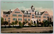 Sacred Heart Academy Ogden Utah Edward H Mitchell White Border Postcard