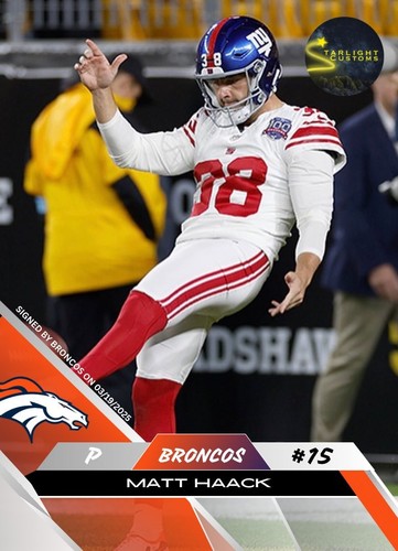 2025 Starlight's Contemporary Denver Broncos Team Set - You Pick - Picture 102 of 105