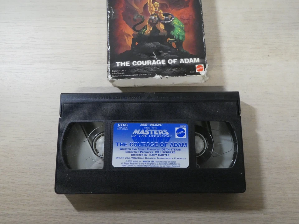 He Man And The Masters of the Universe the Courage of Adam VHS Hasbro - Image 2 of 4