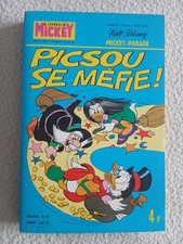 MICKEY PARADE N° 1199 BIS  1974. PICSOU SE MEFIE TBE