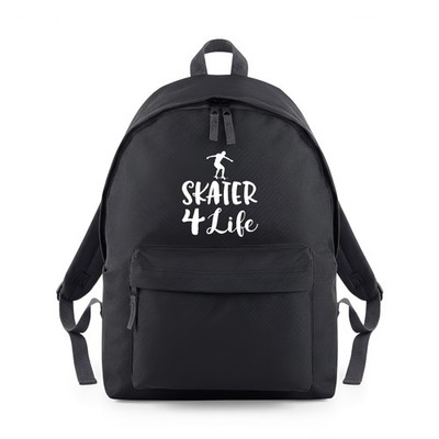 Skater For Life Skateboarding Tricks Rucksack Backpack Study Bag