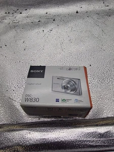 Sony Cyber-Shot DSC-W830 20.1MP Digital SLR Camera - Silver NEW