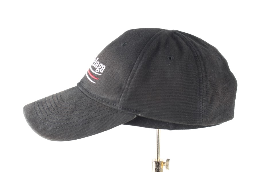 Balenciaga Wave Logo Cap 2017 イタリア製 Balenciaga Wave Logo Baseball Cap Black L58 96069393 | eBay
