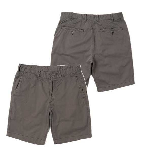 Men Uniqlo Shorts Grey Cotton 31