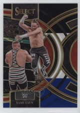 2024 Panini Select WWE Premier Level Black & Blue Prizm /399 Sami Zayn #164 0d7a