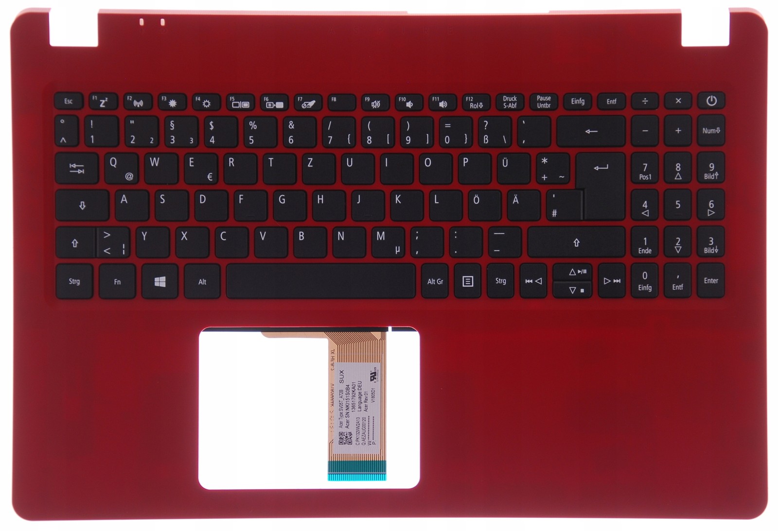 Palmrest with keyboard ACER Aspire A315-56 DE A+