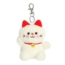 Aurora - Palm Pals - 4.5" Kota Lucky Cat Clip-On Adorable Clip-On