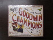 2009 Goodwin Champions Factory Sealed Hobby Box
