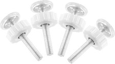 4 Pack Baby Gate Threaded Spindle Rod M10 10mm Screw Replacement Hardware Part