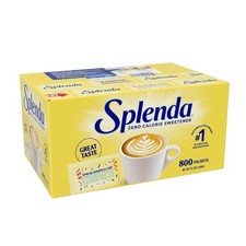 SPLENDA Zero Calorie Sweetener Value Pack, 800 Count 28.16 Ounce (Pack of 1) 