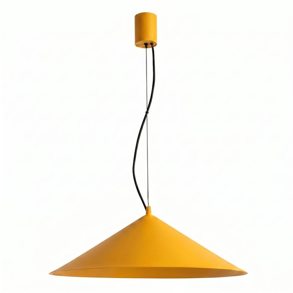 LED HäNgelampe Esszimmer Gelb 3000 K Triac Dimmbar Ø50 Cm Pendelleuchte Esstisch-image