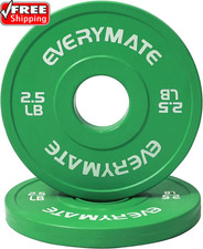 Change Weight Plates 1.25LB 2.5LB 5LB Set Fractional Plate Olympic Bumper Plates