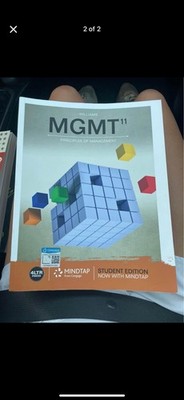 Mindtap Course List Ser.: Mgmt by Chuck Williams (2018, Trade Paperback)