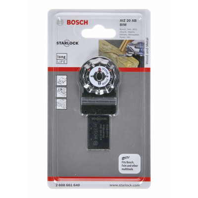 Bosch Starlock AIZ 20 AB - Multitool - für Holz - Metall - Long Life - NEU - Ovp