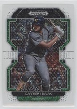 2022 Panini Prizm Draft Picks White Donut Circle 49/50 Xavier Isaac #PDP29 0ko