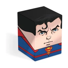 Ultimate Guard Squaroes Deck Box DC Justice League JL003 SUPERMAN New Free Ship