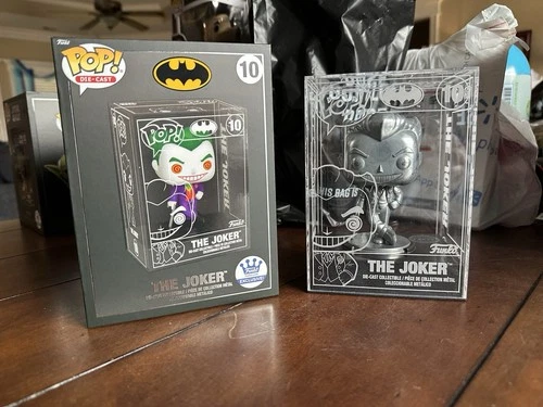 Funko Pop! Vinyl: Joker Die Cast (CHASE) - #10 - DC Universe - OPEN - New