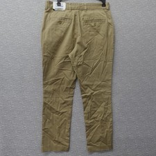 Edwards Men's Style 2555 Tan Flat Front Chino Pants SIze 30UL