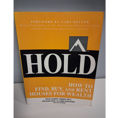 ( INVESTMENTS) HOLD Find, Buy & Rent Houses for Wealth Paperback 