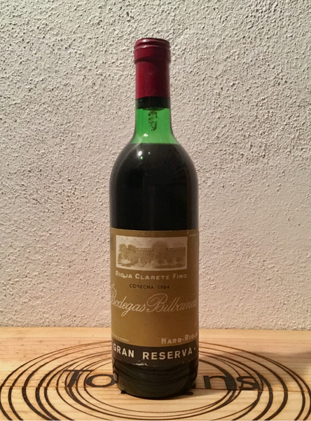 Botella de vino / Wine Bottle Rioja Clarete Fino Gran Reserva 1964
