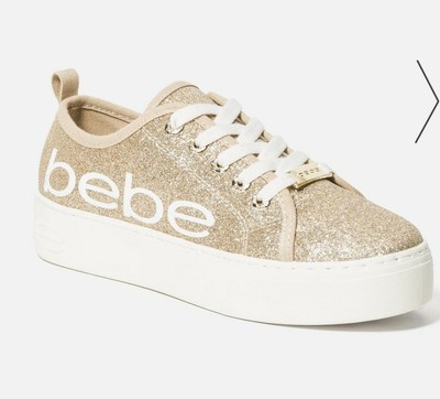 bebe glitter shoes