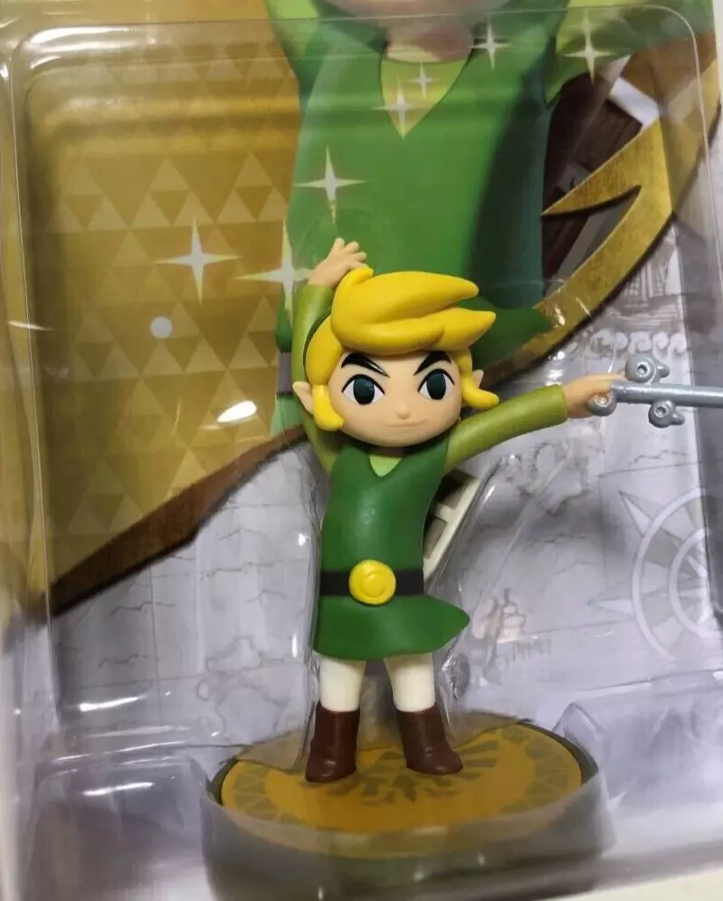 Amiibo Toon Link [Wind Waker] the legend of Zelda series Nintendo 3DS From  JP