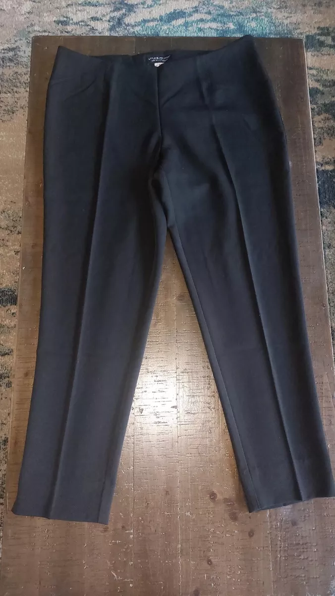 Little Black Pant by Measure & Made with Fitlogic Womens Black Dress Pants  14