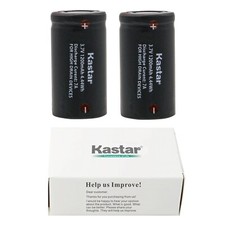 Kastar 2x Flat Top IMR18350 1200mAh 3.7V Quality High Drain 7A Discharge Li-ion