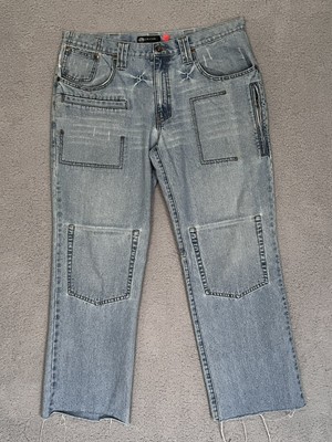 VINTAGE SEAN JOHN Jeans Size 32 Pure Flavor RARE Baggy Hip Hop 