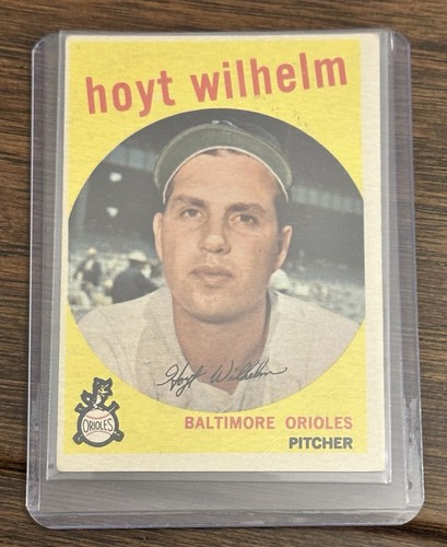 1959 Topps - #349 Hoyt Wilhelm
