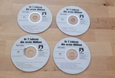 Bodo Schäfer IN 7 JAHREN DIE ERSTE MILLION 4 Audio CDs Programm